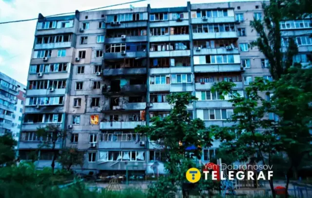 Поврежденный дом