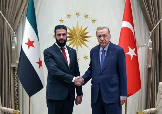 Erdogan and al-Sharaa