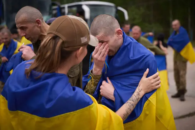 Украинские военный