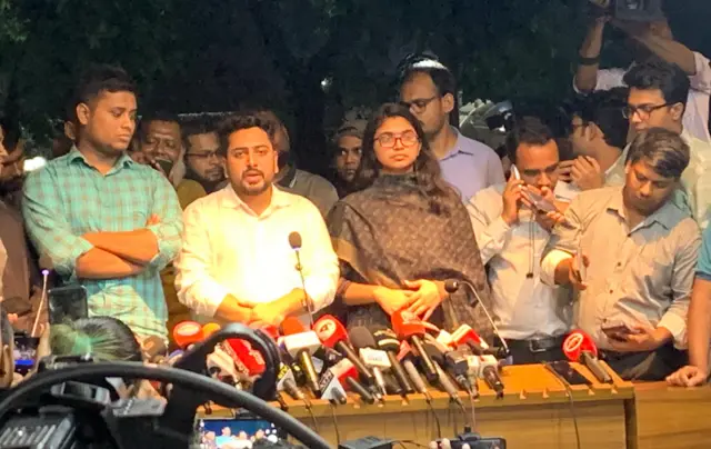 প্রধান উপদেষ্টার সঙ্গে বৈঠকের পর এনসিপি'র সংবাদ সম্মেলন