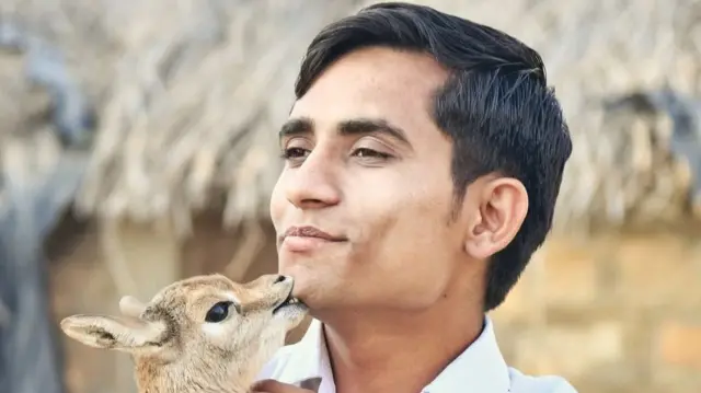 वन्यजीव प्रेमी राधेश्याम विश्नोई