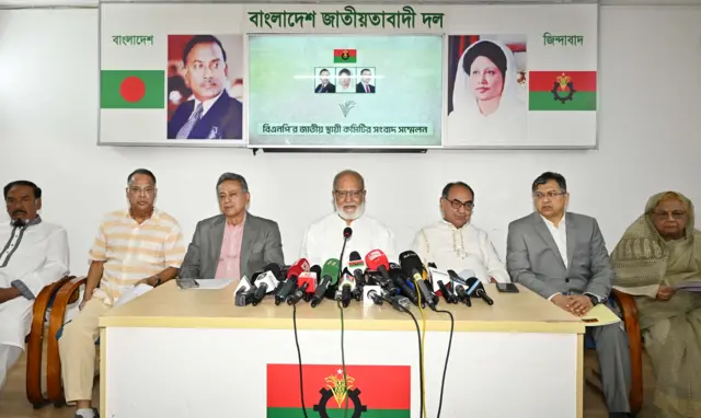 বিএনপির জাতীয় স্থায়ী কমিটির সংবাদ সম্মেলন