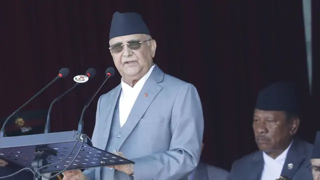 गणतन्त्र दिवस २०८२ को विशेष समारोहमा सम्बोधन गर्दै प्रधानमन्त्री ओली