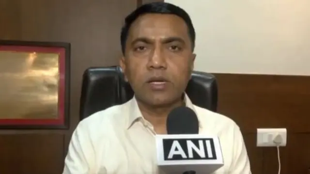 गोवा के मुख्यमंत्री प्रमोद सावंत
