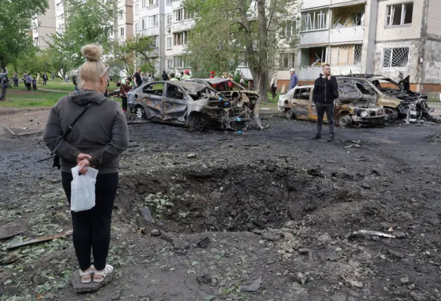 Последствия удара по Киеву