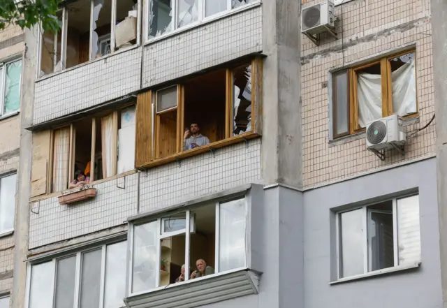 Последствия удара по Киеву
