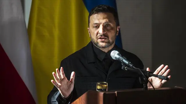 यूक्रेन के राष्ट्रपति वोलोदिमीर ज़ेलेंस्की