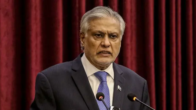 पाकिस्तान के विदेश मंत्री इसहाक़ डार