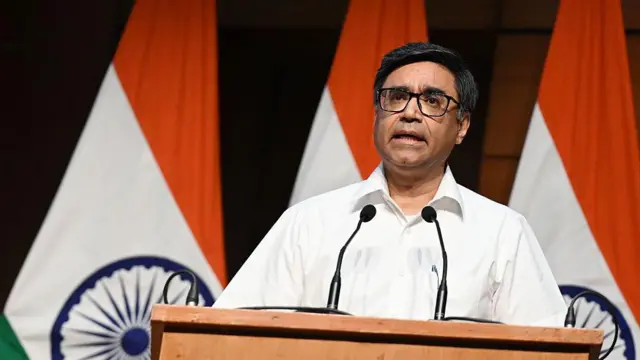 भारतीय विदेश सचिव विक्रम मिसरी