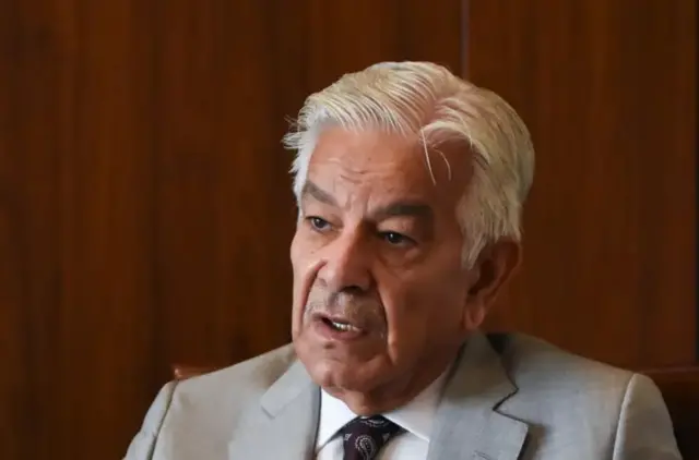 وزیر دفاع خواجہ آصف