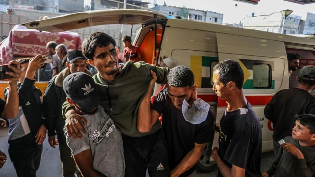 Ndị merụrụ ahụ e bu na-abanye n'ime ụlọọgwụ na Gaza