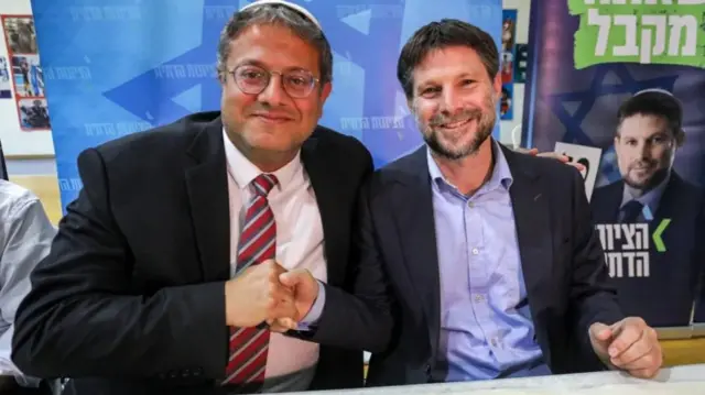 इतामार बेन-ग्वीर और बेज़ालेल स्मॉट्रिच की तस्वीर