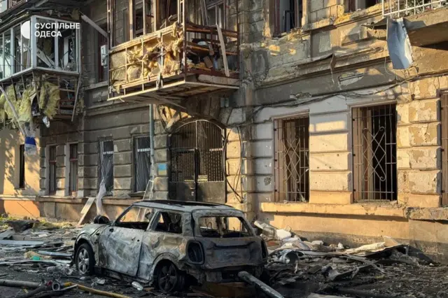 Под удар попали центральные улицы Одессы