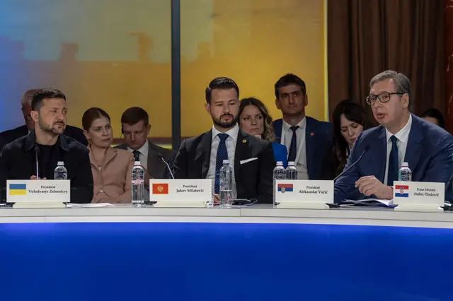 Во время форума «Украина — Юго-Восточная Европа»