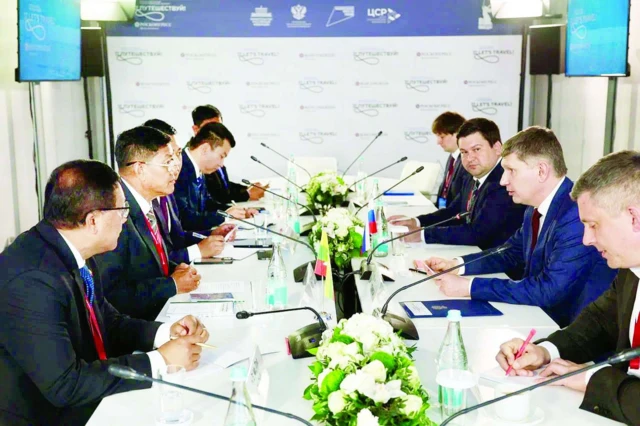 ရုရှားနိုင်ငံ၊ မော်စကိုမြို့မှာ ကျင်းပတဲ့ ၅ ကြိမ်မြောက် မော်စကိုနိုင်ငံတကာခရီးသွားဖိုရမ်