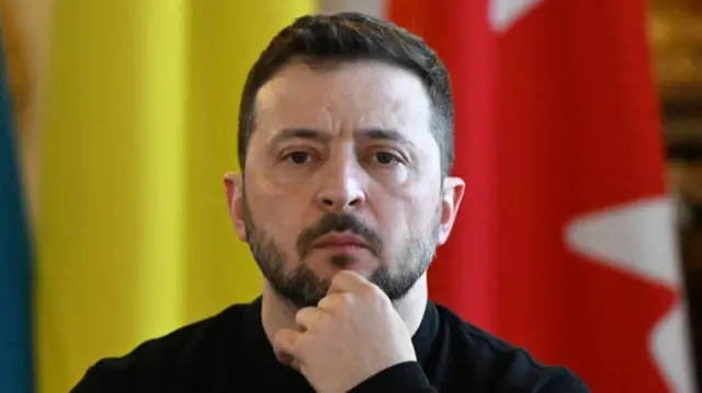 ইউক্রেনের প্রেসিডেন্ট ভলোদিমির জেলেনস্কি