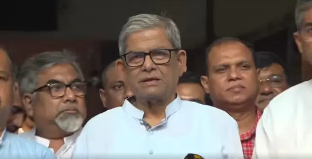 মির্জা ফখরুলের সংবাদ সম্মেলন