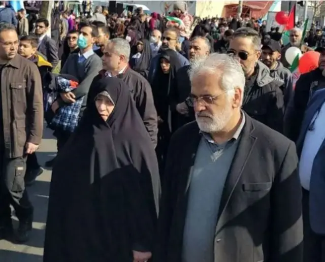 محمدمهدی طهرانچی و همسرش