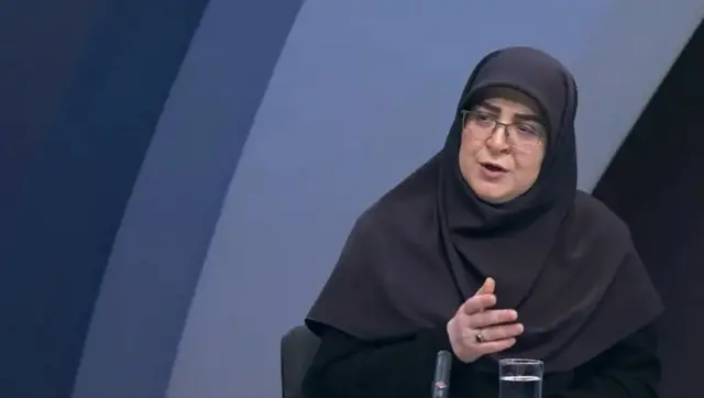 المتحدثة باسم الحكومة الإيرانية فاطمة مهاجراني.