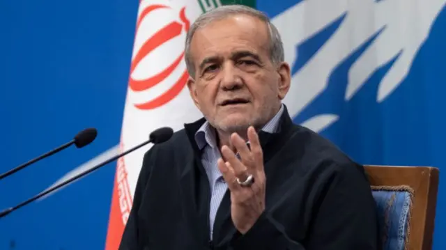 ईरान के राष्ट्रपति मसूद पेज़ेश्कियान