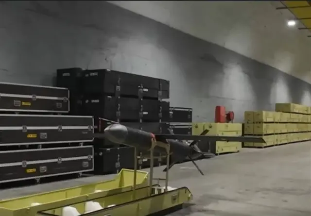 خبرگزاری تسنیم می‌گوید که این یک نمونه از پهپاد انتحاری شاهد ۱۰۷ است