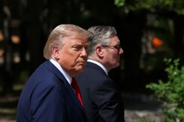 ترامپ و استارمر