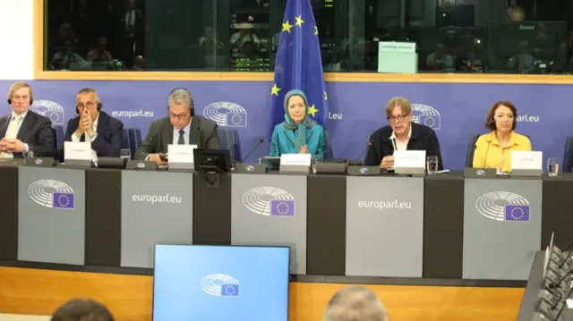 مريم رجوي في البرلمان الأوروبي يوم الأربعاء