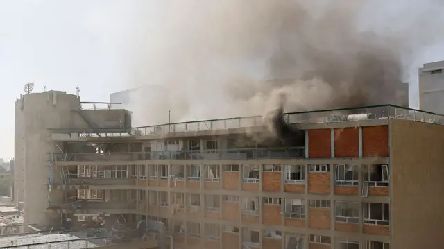 इसराइल के अस्पताल पर हमला