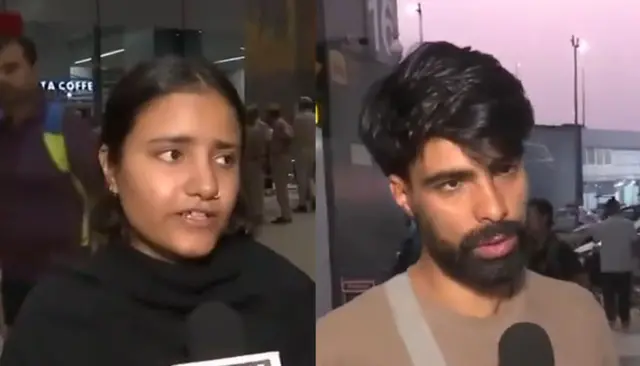 ईरान से वापस आए भारतीय छात्र