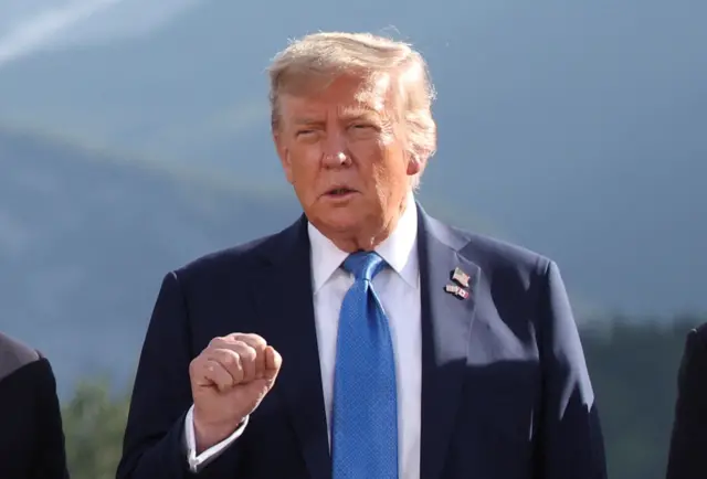 الرئيس الأمريكي دونالد ترامب