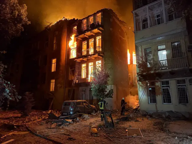 пожар в Одессе