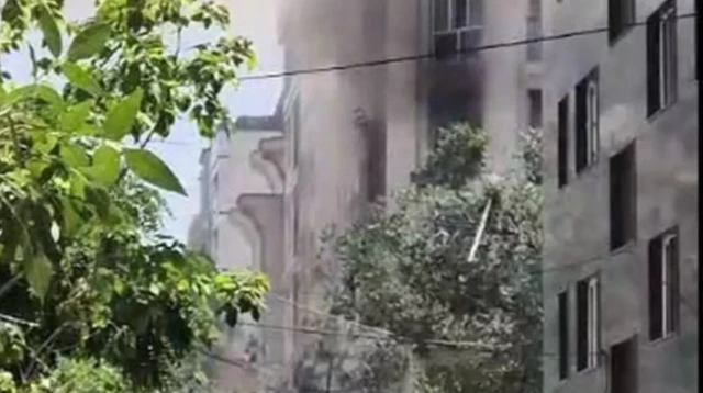 مبنى سكني في طهران.