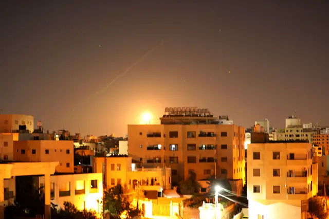 ईरान पर हमले के बाद की तस्वीर