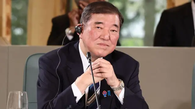 जापान के प्रधानमंत्री शिगेरू इशिबा