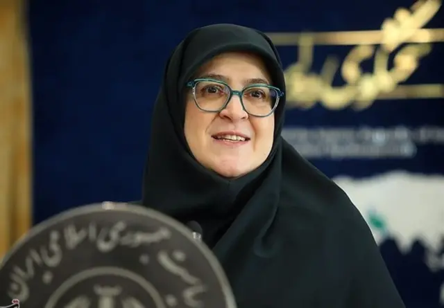 المتحدثة باسم الحكومة الإيرانية فاطمة مهاجراني