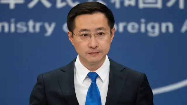 चीन के विदेश मंत्रालय के प्रवक्ता लिन जियान