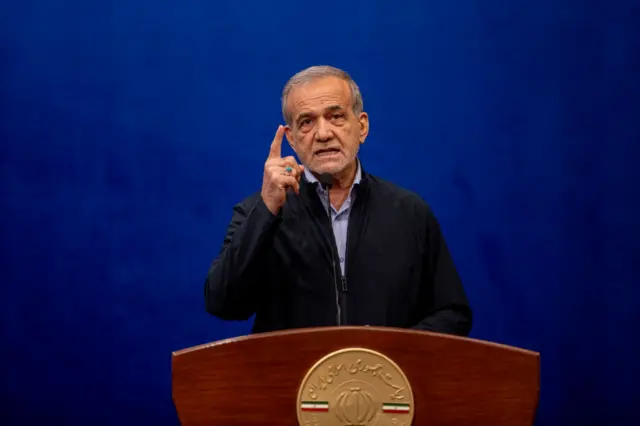 Tổng thống Iran Masoud Pezeshkian