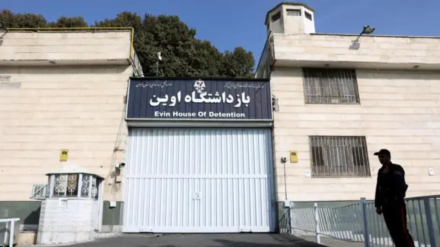 Nhà tù Evin ở Iran – nơi giam giữ các tù nhân chính trị, ảnh chụp ngày 23 tháng 6