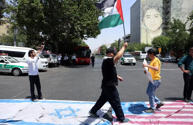 Anti-Israel rally in Tehran