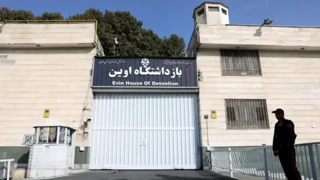 په ایران کې د اوین زندان، چیرې چې سیاسي بندیان ساتل کیږي، انځور د جون په ۲۳مه اخیستل شوی