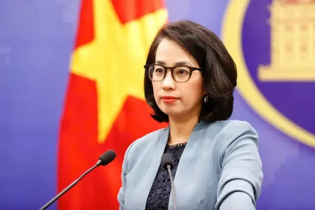 Người phát ngôn Bộ Ngoại giao Việt Nam Phạm Thu Hằng