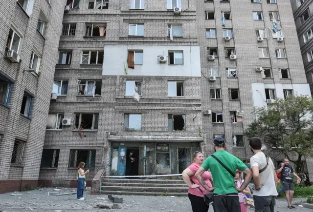 Последствия российского удара по Днепру