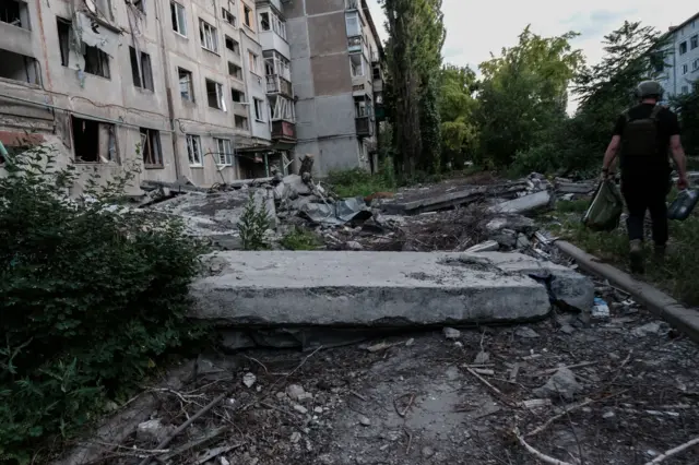 Покровск постоянно подвергается ударам российских военных