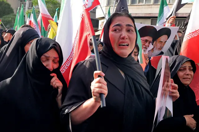 تشییع کشته شدگان حملات اسرائیل