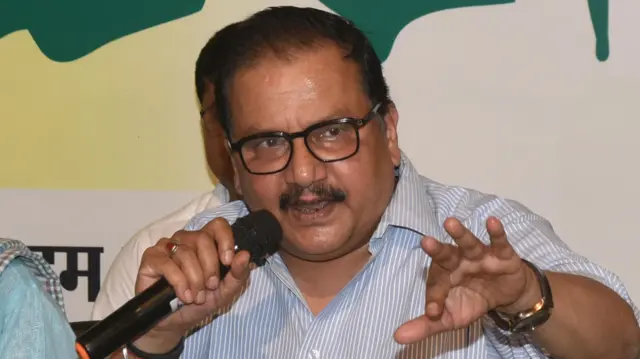 आरजेडी सांसद मनोज कुमार झा (फ़ाइल फ़ोटो)