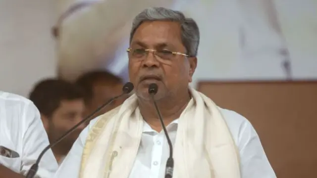 कर्नाटक के मुख्यमंत्री सिद्धारमैया