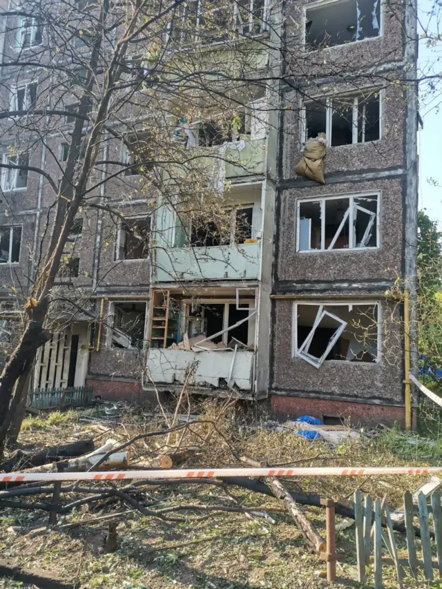 Чернигов после атаки