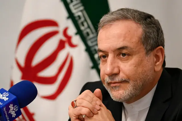 ایران کے وزیر ِ خارجہ عباس عراقچی