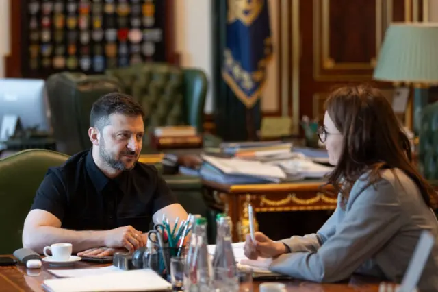 Зеленский и Свириденко