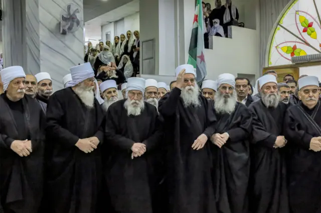 مجموعة من رجال الدين الدروز